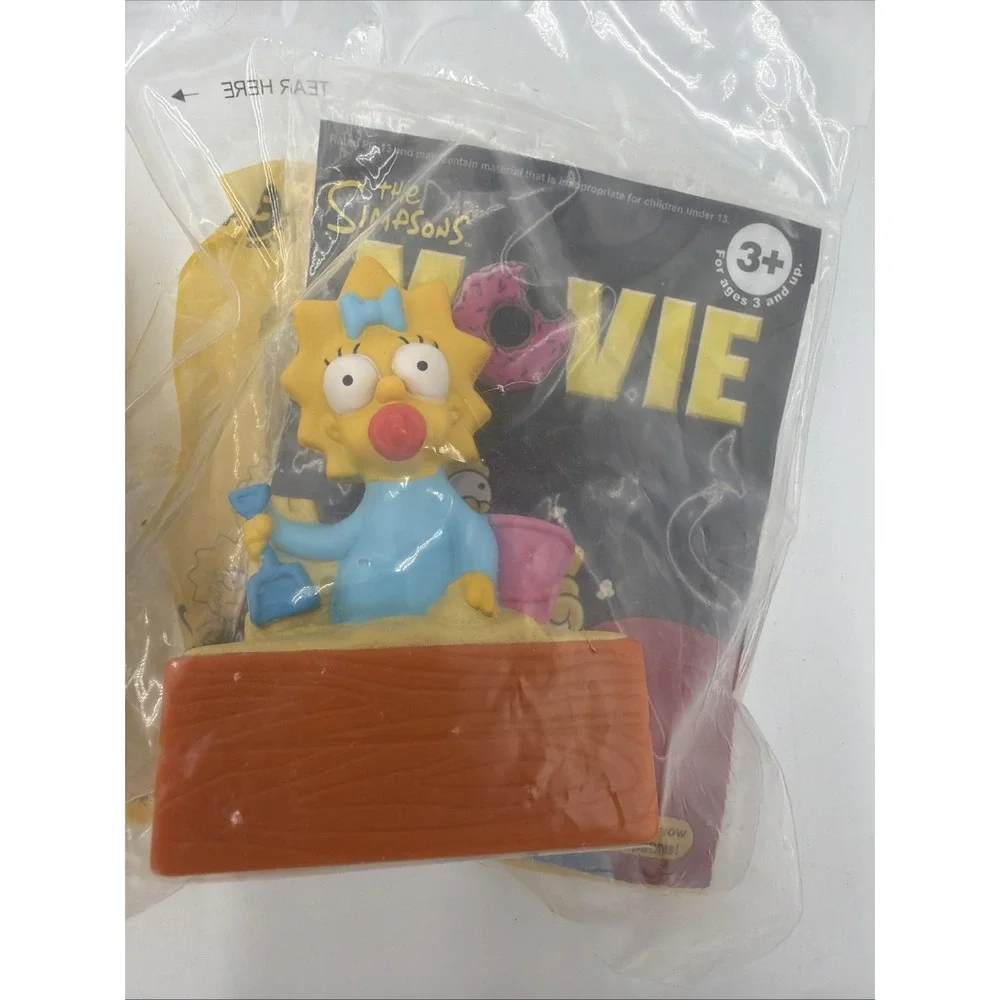 The Simpsons Movie Figures Burger‎ King Kids Meal 2007 Lot 12 All Different NEW